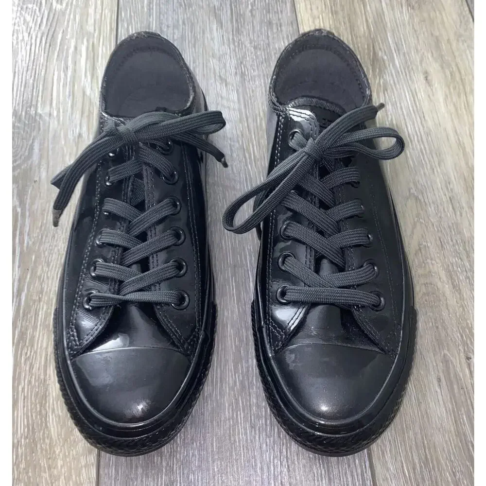 Converse Chuck Taylor All Star Sneaker Shoes Black Pearl 553271C Womens Size 7 - Picture 4 of 11